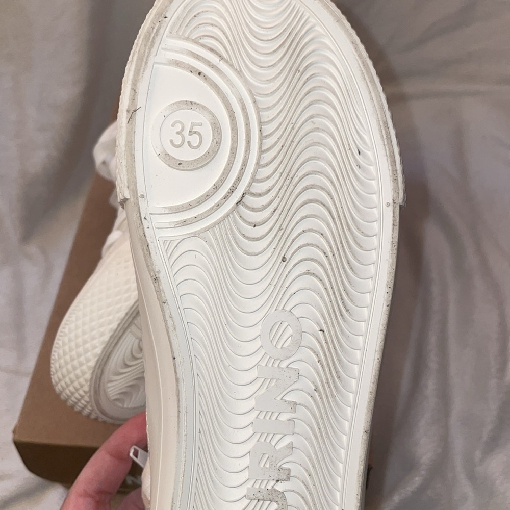 NATURINO YLFAS White Lace High-Top Sneakers - Picture 15 of 15